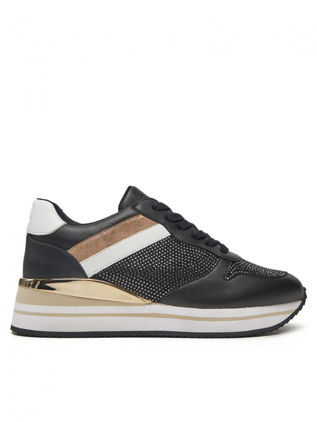 TWINSET Sneakersy 242TGT18A Černá